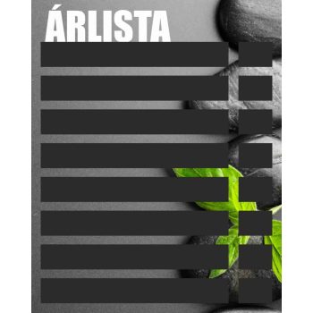 PUNKitUP ÁRLISTA feliratú fekete rácsos grafika, jobb oldalon zöldes csíkok és töredékes elemek.